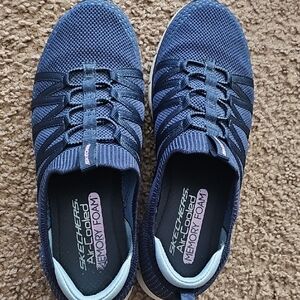 Skechers Men's Dark Blue Athletic Sneakers